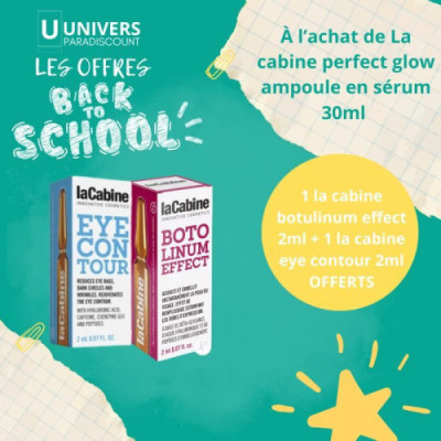 LA CABINE PERFECT GLOW AMPOULE EN SERUM 30ML