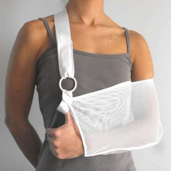 PETERS ECHARPE IMMOBILISATEUR BRAS BLANC
