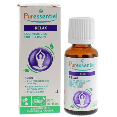 PURESSENTIEL HUILE ESSENTIELLE POUR DIFFUSION DIFFUSE ZEN 30 ML