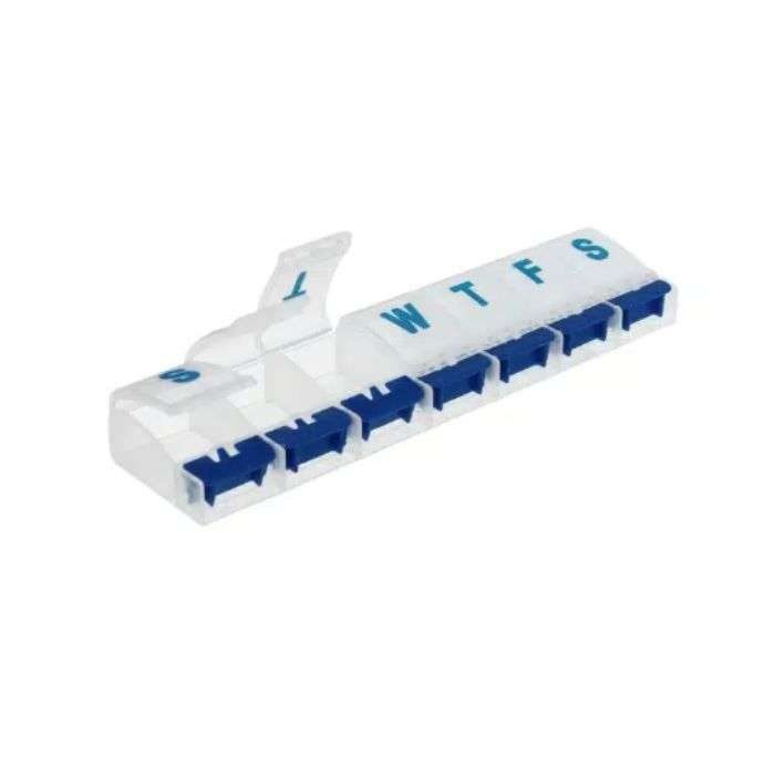 LOCAMED PILULIER SEMAINIER A BOUTON POUSSOIR