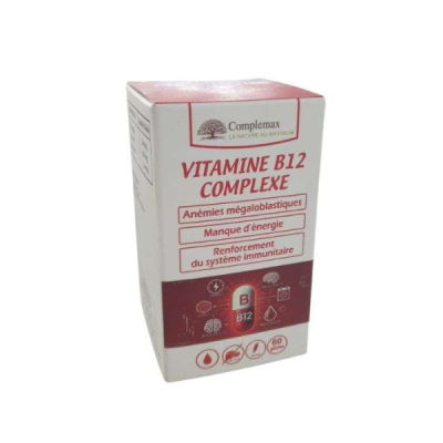 COMPLEMAX B12 COMPLEXE 60 GELULES