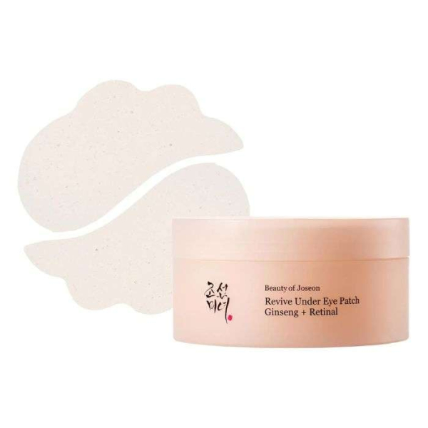 BEAUTY OF JOSEON REVIVE UNDER EYE PATCH GINSENG + RETINAL 60 PATCHES