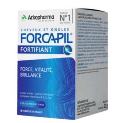 FORCAPIL CHEVEUX ET ONGLES 60 GELULES