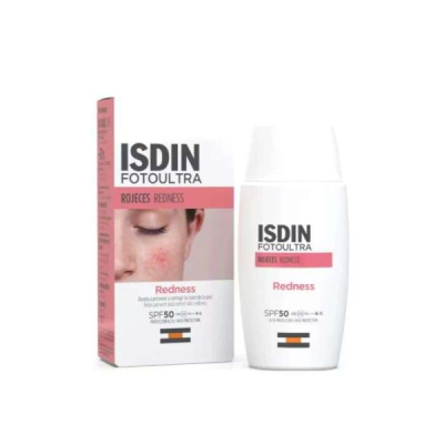 ISDIN ECRAN SOLAIRE FOTOULTRA REDNESS SPF 50+ 50 ML