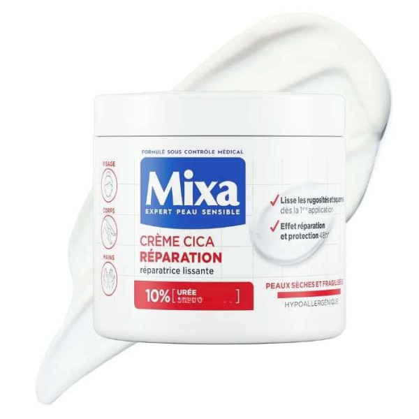 MIXA CREME CICA REPARATION 10% UREE 400ML