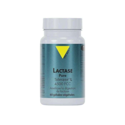 VITALL+ LACTASE PURE TOLETASE 4500 FCC 60 GELULES VEGETALES
