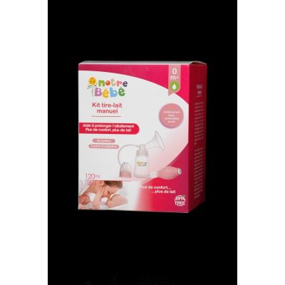 NOTR BEBE KIT TIRE LAIT MANUEL 0M+ 120ML