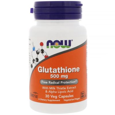 NOW GLUTATHIONE 500MG 30 CAPSULE