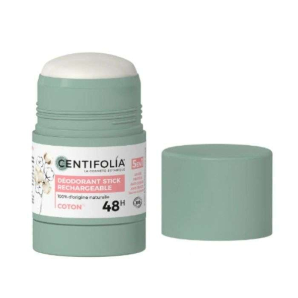 CENTIFOLIA DEODORANT STICK 48H RECHARGEABLE COTON 50 G