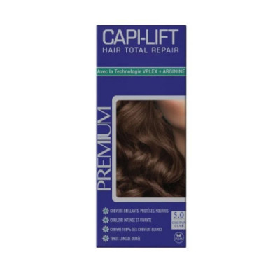 CAPILIFIT PREMIUM COLORATION 5.0 CHATAIN CLAIR