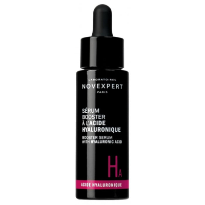 NOVEXPERT COFFRET SERUM BOOSTER A L ACIDE HYALURONIQUE + LIP UP SOIN VOLUMATEUR DE LEVRES OFFERT