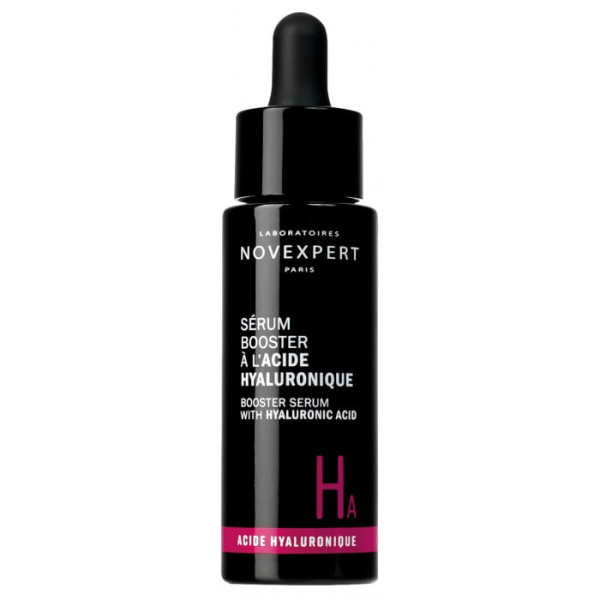 NOVEXPERT COFFRET SERUM BOOSTER A L ACIDE HYALURONIQUE + LIP UP SOIN VOLUMATEUR DE LEVRES OFFERT