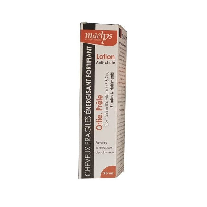 MAELYS LOTION ANTI CHUTE CHEVEUX FRAGILES ENERGISANT FORTIFIANT 75 ML