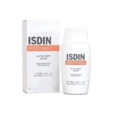 ISDIN FOTOULTRA 100 ISDIN ACTIVE UNIFY COLOR FUSION FLUID SPF50+ 50 ML