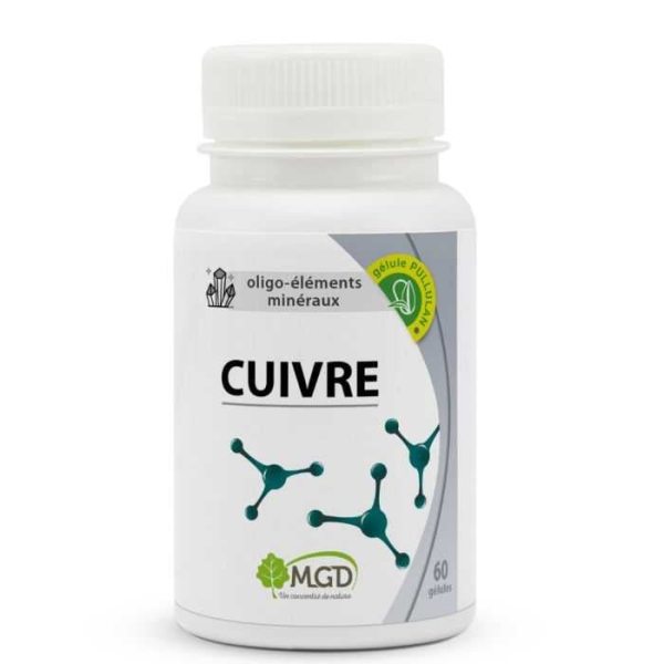MGD CUIVRE 60 GELULES