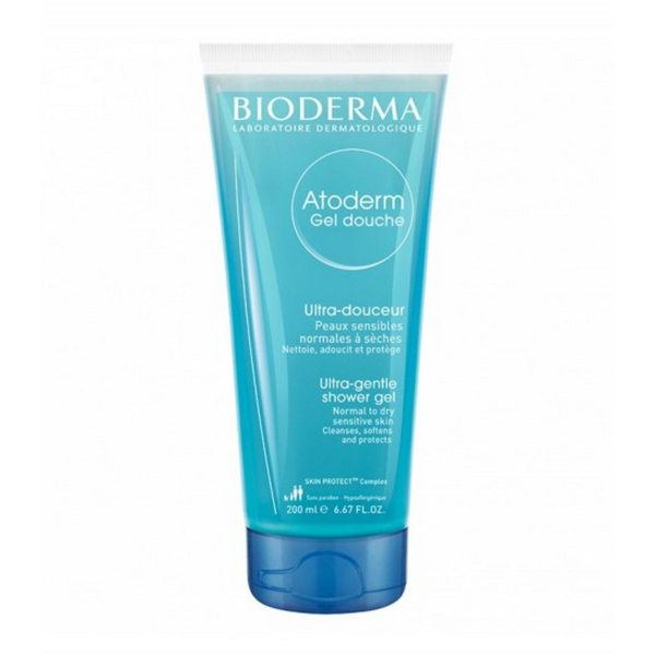BIODERMA ATODERM GEL DOUCHE 200 ML NETTOIE ET ADOUCIT