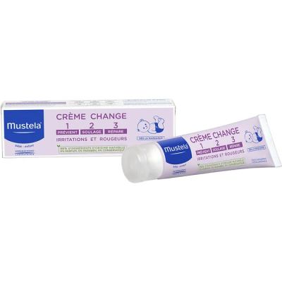 MUSTELA CREME POUR LE CHANGE VITAMINEE 100ML PRÉVIENT LES ROUGEURS