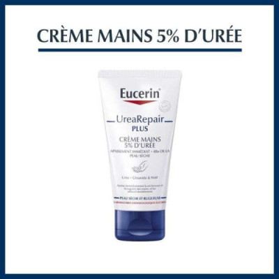 EUCERIN UREA REPAIR PLUS CREME MAINS 5% D' UREE 75 ML