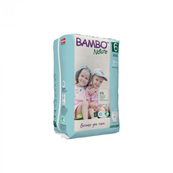 BAMBO NATURE CULOTTE D'APPRENTISSAGE TAILLE 6 15 KG + PACK DE 18