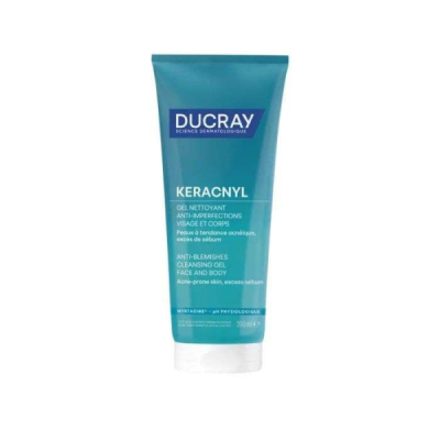 DUCRAY KERACNYL GEL MOUSSANT 200 ML