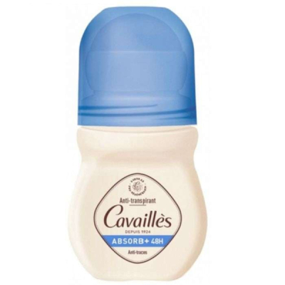 ROGE CAVAILLES DEODORANT ABSORB + 48 H ROLL ON ANTI TRACES 50 ML