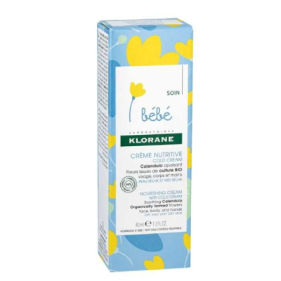 KLORANE BEBE CREME NUTRITIVE COLD CREME 40 ML