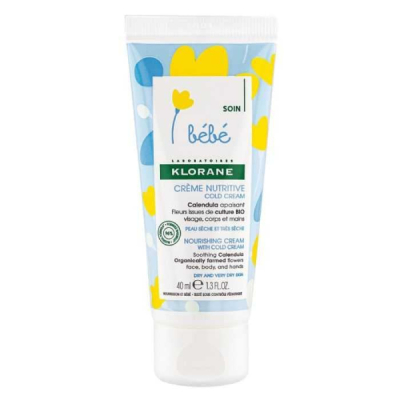 KLORANE BEBE CREME NUTRITIVE COLD CREME 40 ML